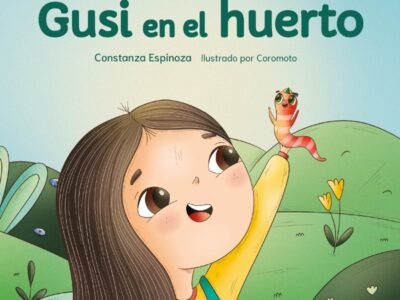 Gusi en el huerto