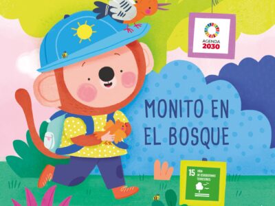Monito en el bosque