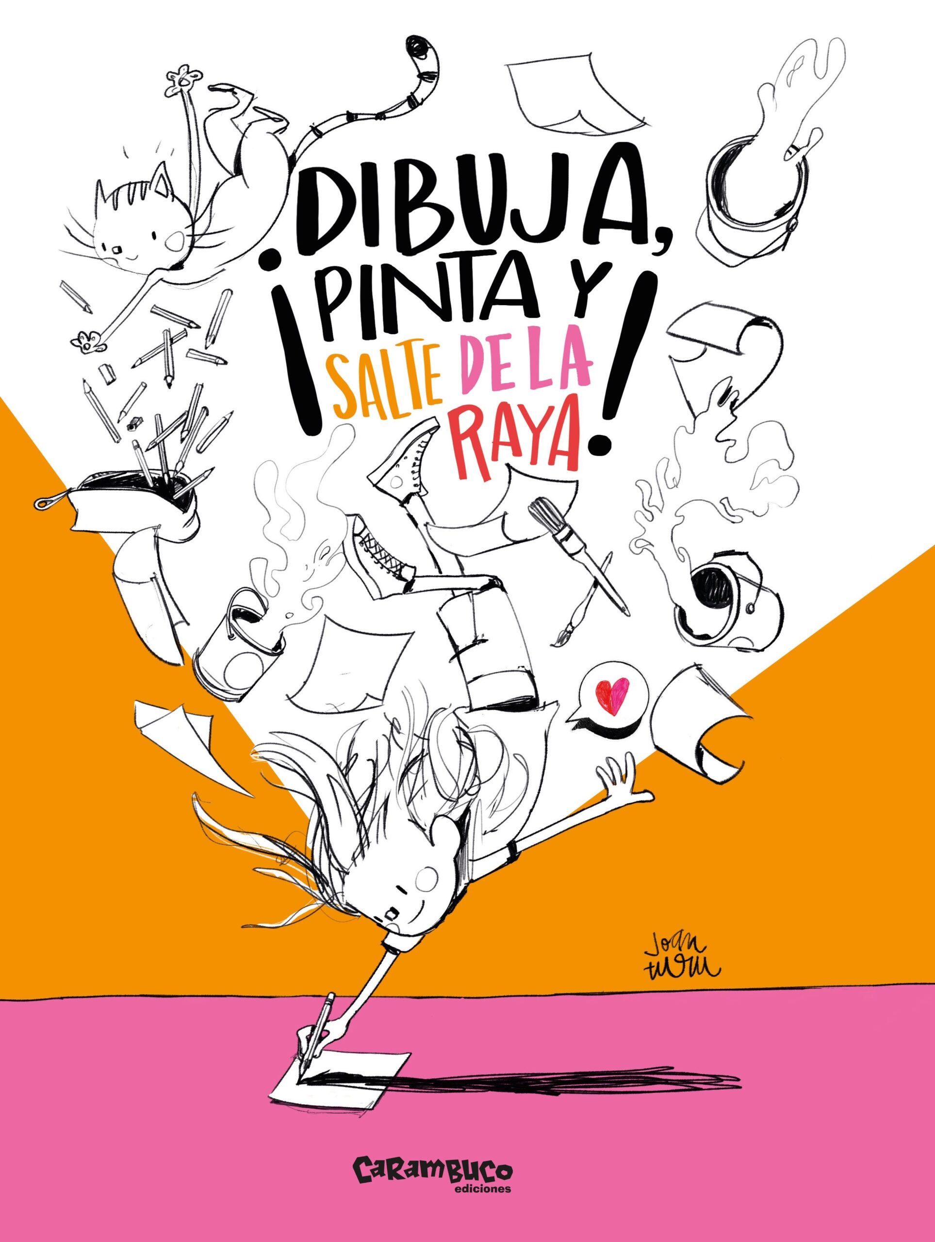 Dibuja, pinta y salte de la raya!