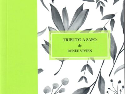 Tributo a Safo : esta disidencia que habitamos