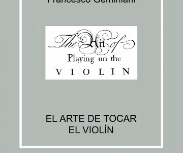 El arte de tocar el violín