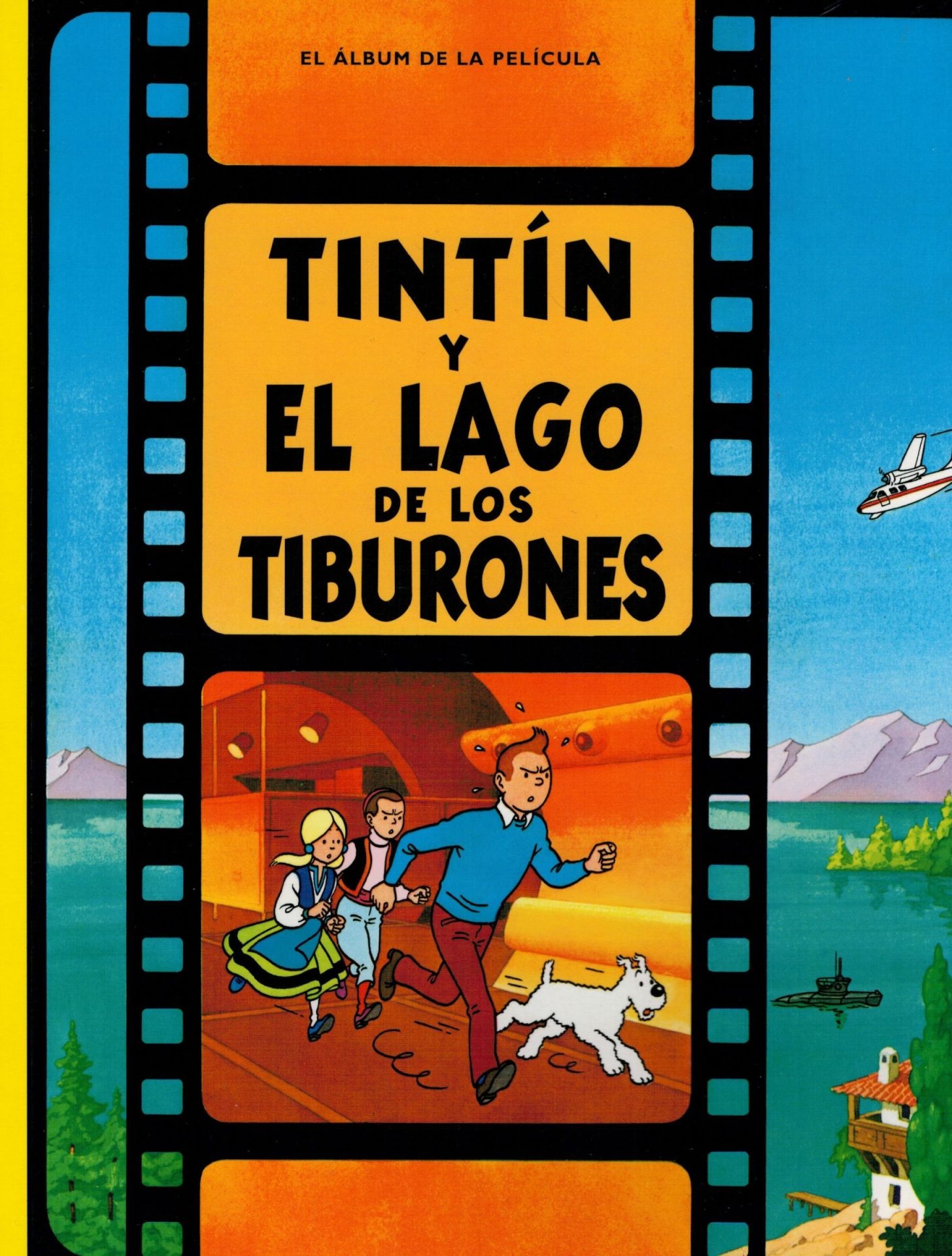 Tintín : Tintín y el lago de los tiburones (rustica)