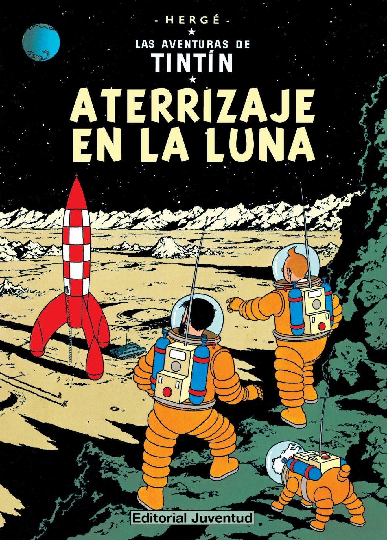 Tintín : aterrizaje en la luna (rustica)