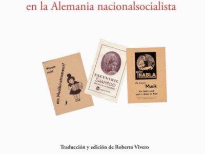Tarnschriften: escritura de camuflaje en la Alemania nacionalsocialista