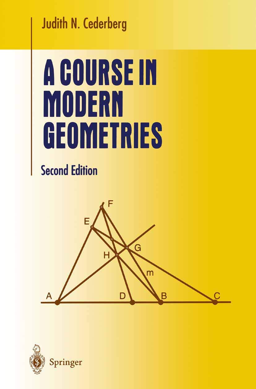 A course in modern geometries