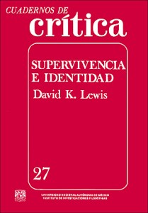 Cuadernos de crítica nº27 : supervivencia e identidad