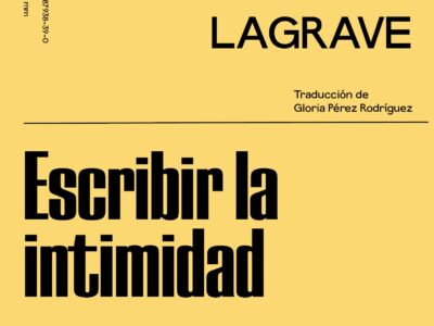 Escribir la intimidad