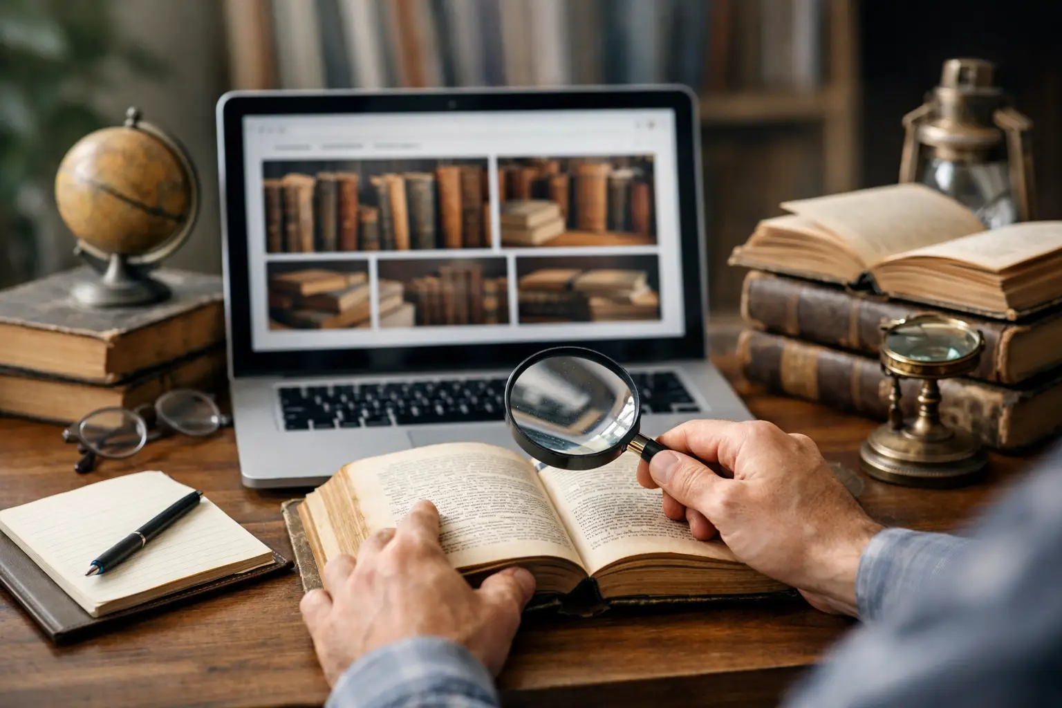 Cómo buscar libros descatalogados con método